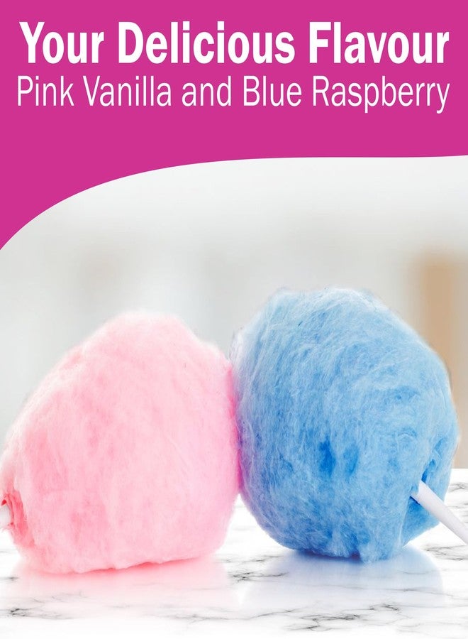 Concession Essentials - CE Floss Sugar -2pk Cotton Candy Floss Sugar 2 Pack (Pink Vanilla and Blue Raspberry) - Image 3