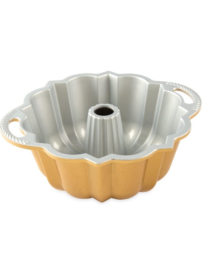 NORDIC WARE قالب بوندت الذكرى 51277 سعة 6 أكواب باللون الذهبي - Image 2