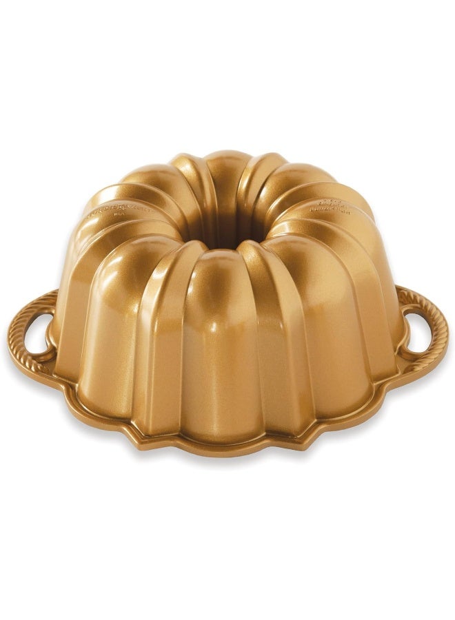 NORDIC WARE قالب بوندت الذكرى 51277 سعة 6 أكواب باللون الذهبي - Image 3