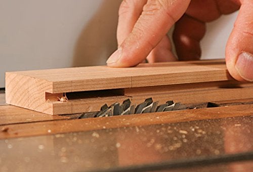 Mibro The Mibro Group 416381 Carbide Stacking Dado Blade Set - 14 Pieces, Silver, 8" - Image 5