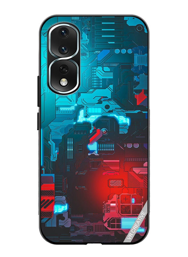 VR CREATIVE Protective Case Cover For Honor 80 Pro Tech M7 Design Design Multicolour - Image 1