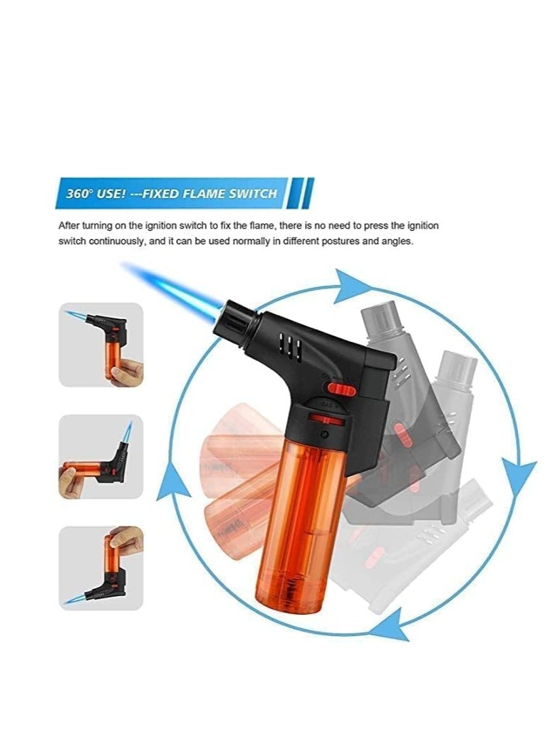 HABBAA Refillable Charcoal Lighter (Pack of 5) – Multicolor Plastic Outdoor Cooking Accessory with Butane Fuel  - Image 4