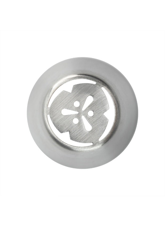 Restaurantware Russian Piping Tip, 1 Rose Cake Decor Piping Tip - #30, Corrosion-Resistant, Stainless Steel Decorating Tip For Frosting, Dishwashable, Decorate Cupcakes, Cakes, or Cookies - Image 1