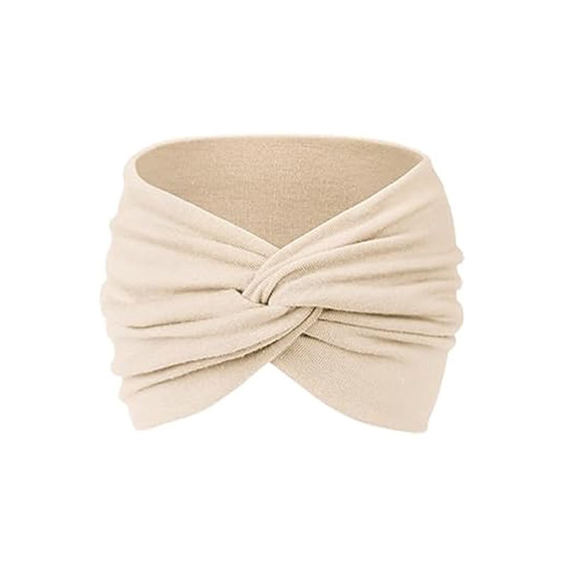 Generic Bohemian Elastic Sports Headband for Women 6# skin color 