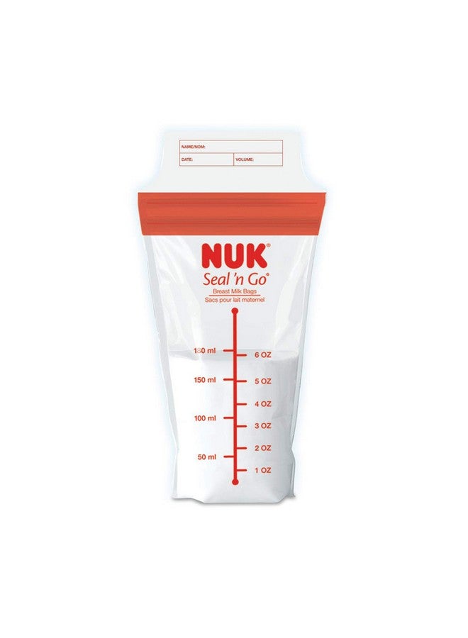 NUK Simply Natural Seal N' Go Breast Milk Bags 100 Ct - Image 2