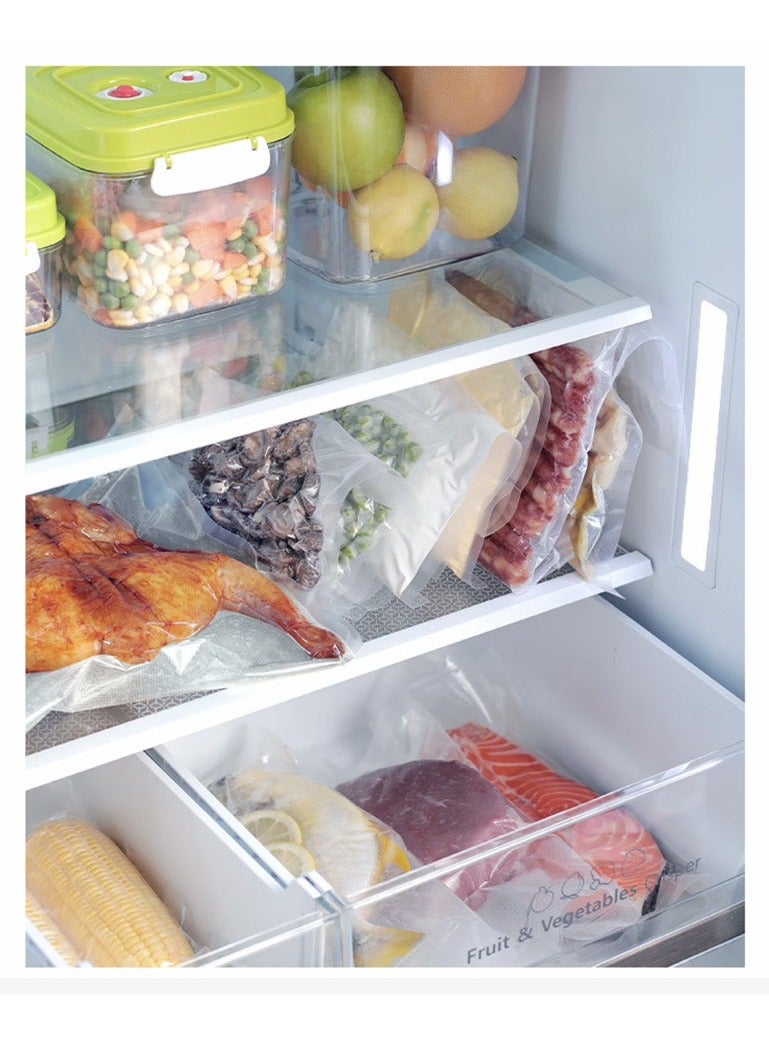 Arabest Mini Vacuum Sealer Machine, Rechargeable Portable Food Vacuum Sealer with Cutter,Bag Sealer Quick Heat Vacuum Sealer Machine, Food Sealer for Snack Plastic Bags Food Storage - Image 3