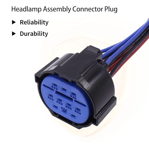 HiSport Halogen Headlight Harness Compatible with Hyundai Elantra 2015-2018 Connector Plug Harness Headlight HP406-10021 - Image 3