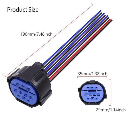 HiSport Halogen Headlight Harness Compatible with Hyundai Elantra 2015-2018 Connector Plug Harness Headlight HP406-10021 - Image 5