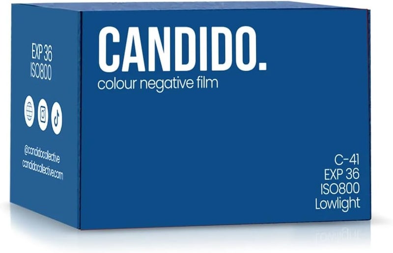 CANDIDO 800 Color Negative Film - 35mm - Image 1