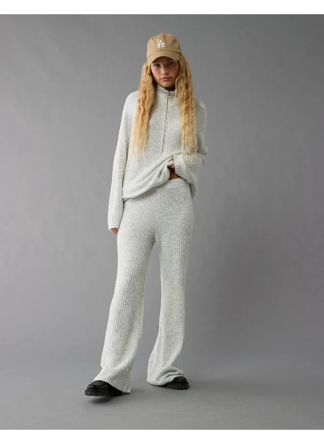 امريكان ايجل AE High-Waisted Wide-Leg Sweater Pant