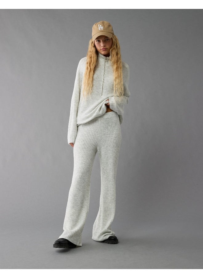 American Eagle AE High-Waisted Wide-Leg Sweater Pant  - Image 1