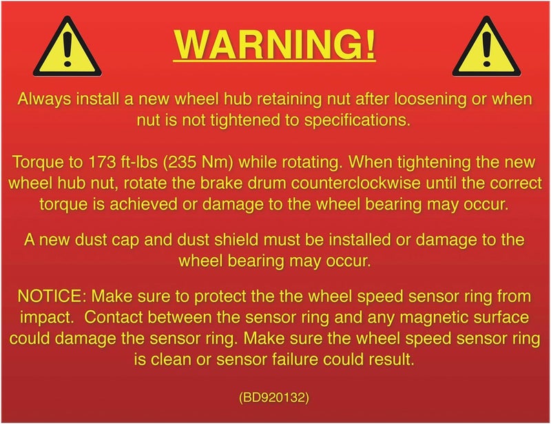 DuraGo BD920132 Rear Brake Drum - Image 3