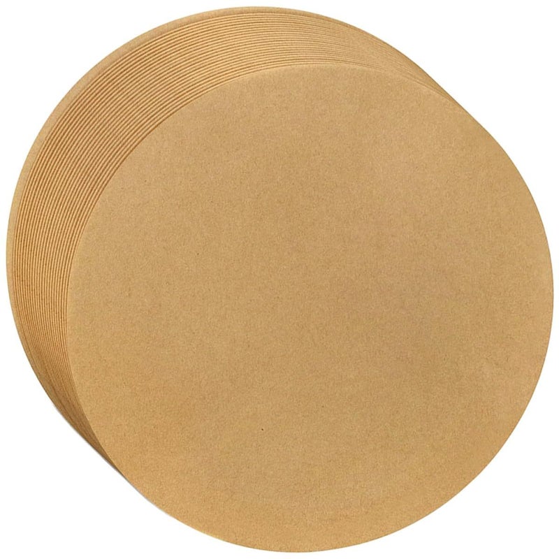 Unbleached Nonstick Parchment Paper Rounds 9 Inch 100 Sheets for Baking - Image 2