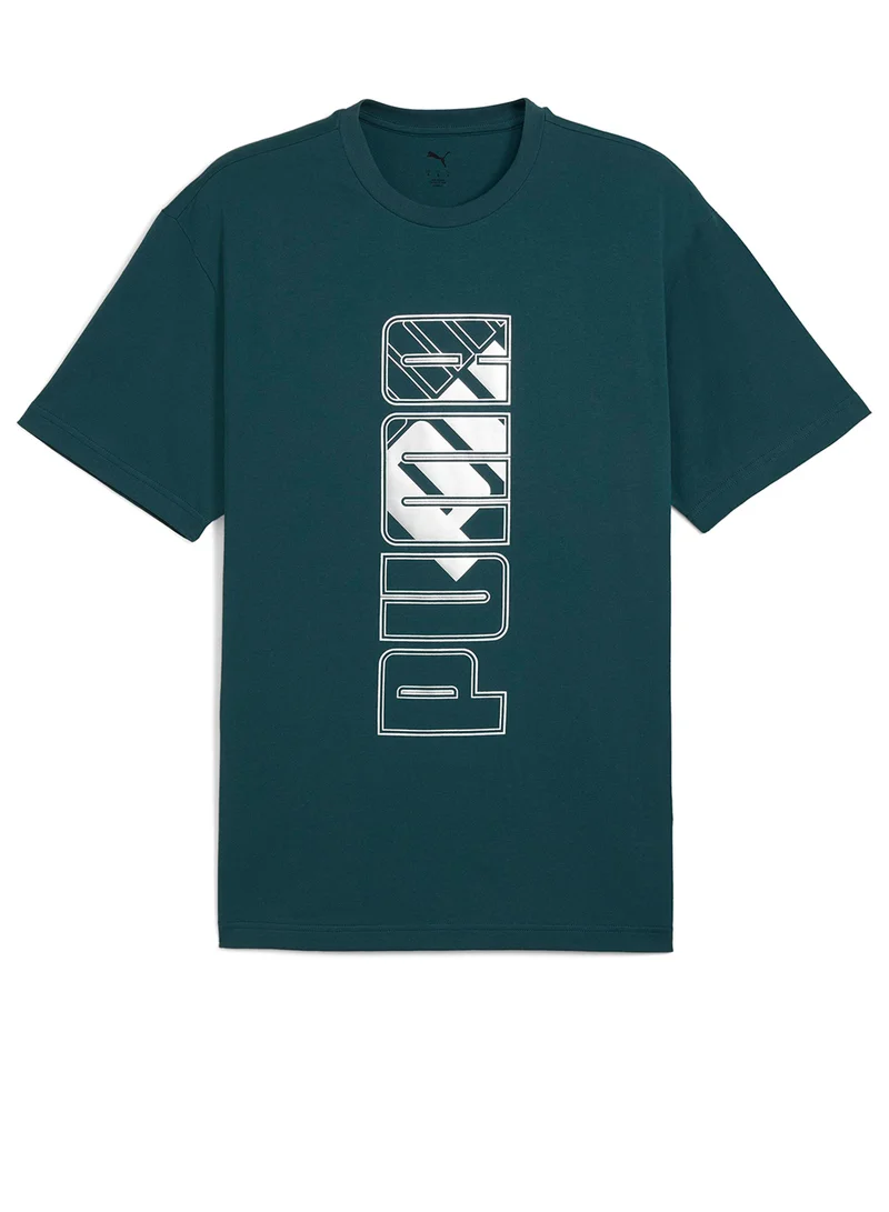 Maximal Metallic Relaxed T-Shirt