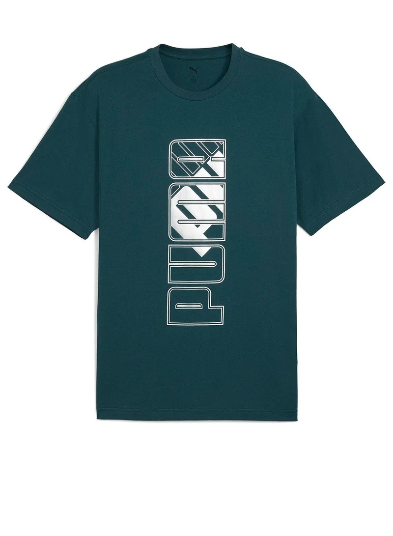 PUMA Maximal Metallic Relaxed T-Shirt