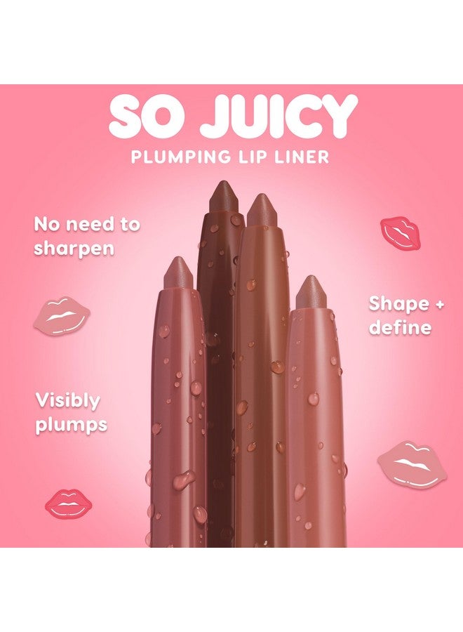 ColourPop So Juicy Plumping Lip Liner with Peptides - Long Lasting Lip Liner for Visibly Plumped & Shaped Lips - Enriched with Smoothing Ceramides & Peppermint - Westwood (0.01 oz) - Image 3