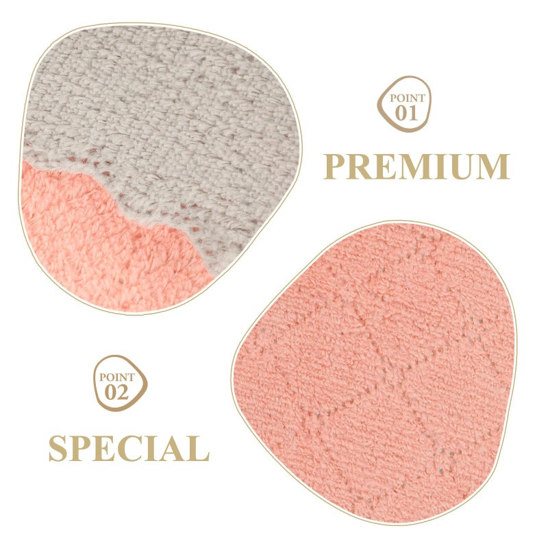 Reusable Microfiber Dish Cloths 10 Pack Thick Absorbent Multi Color Kitchen Towels - Image 4