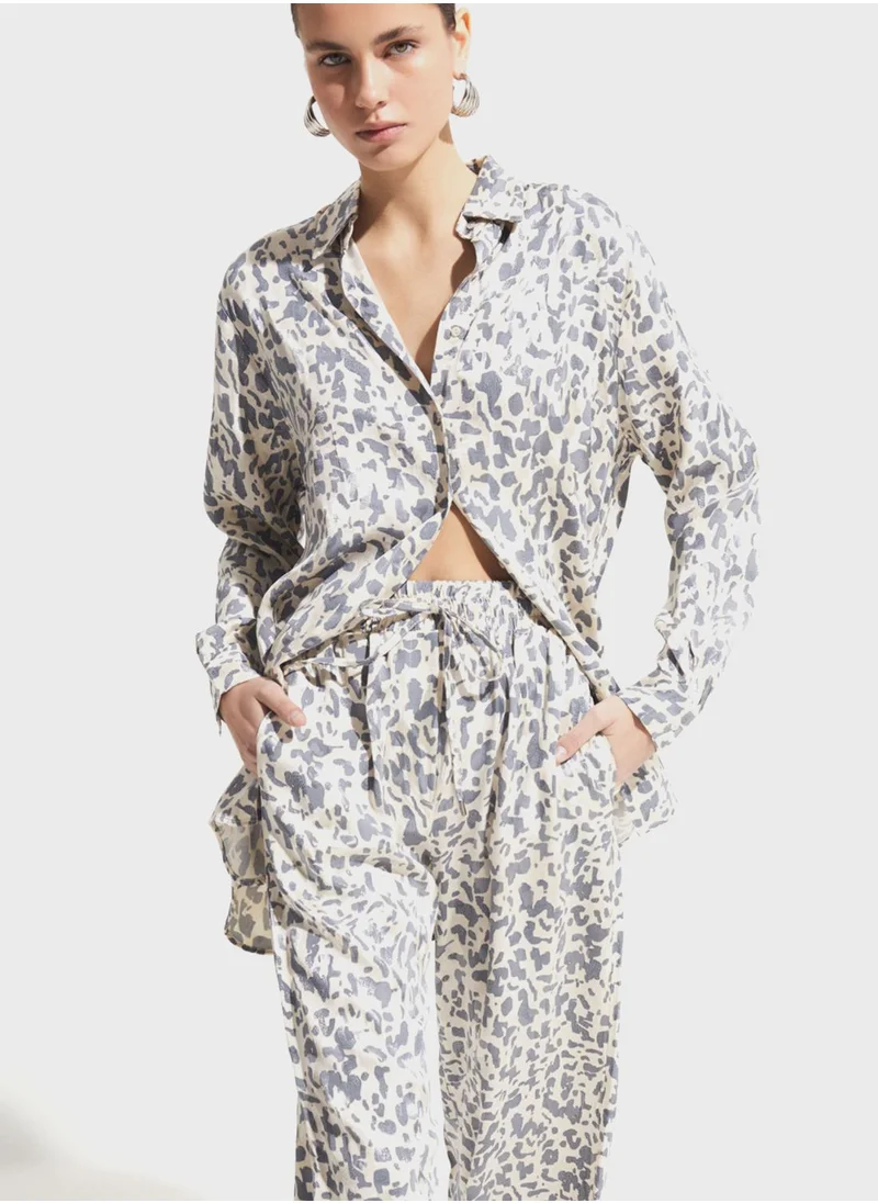 جون Button Down Shirt