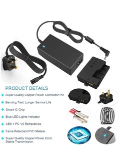 JAJEEK ACK-E10 AC Power Adapter & LP-E10 DR-E10 Dummy Battery Coupler Kit - Continuous Power Supply for Canon EOS Rebel T3 T5 T6 T7 T100 1100D 1200D 1300D 2000D 4000D - Ideal for Studio & Long Shooting Sessions  - Image 3