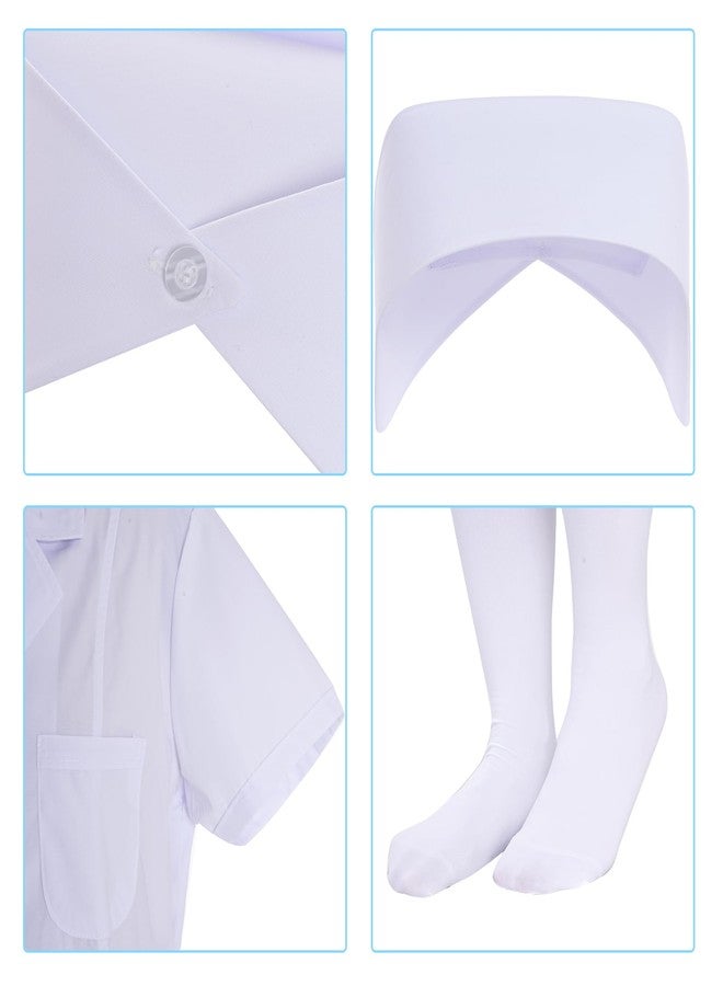 mifengda 3pcs Women Nurse Costume (XL) - Image 4