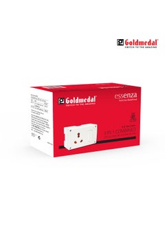 GOLD MEDAL Goldmedal Essenza 3x1 16A Switch Socket Combined with Porcelain Junction Box  - Image 5