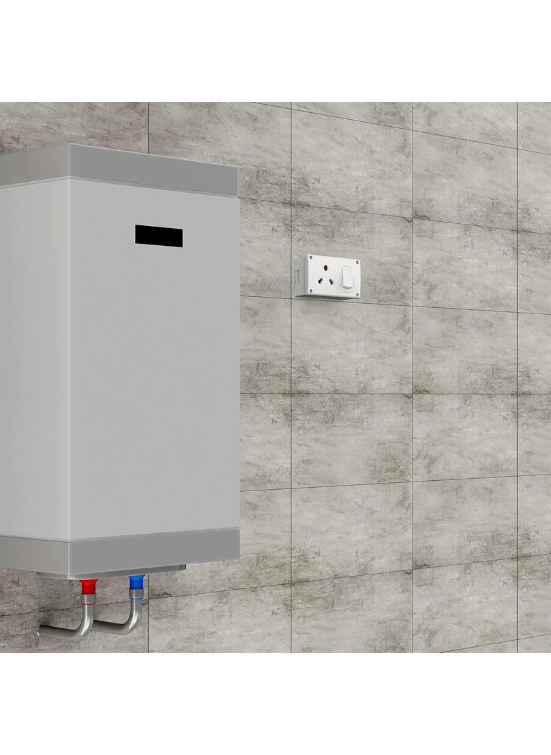 GOLD MEDAL - Goldmedal Essenza 3x1 16A Switch Socket Combined with Porcelain Junction Box - Image 1