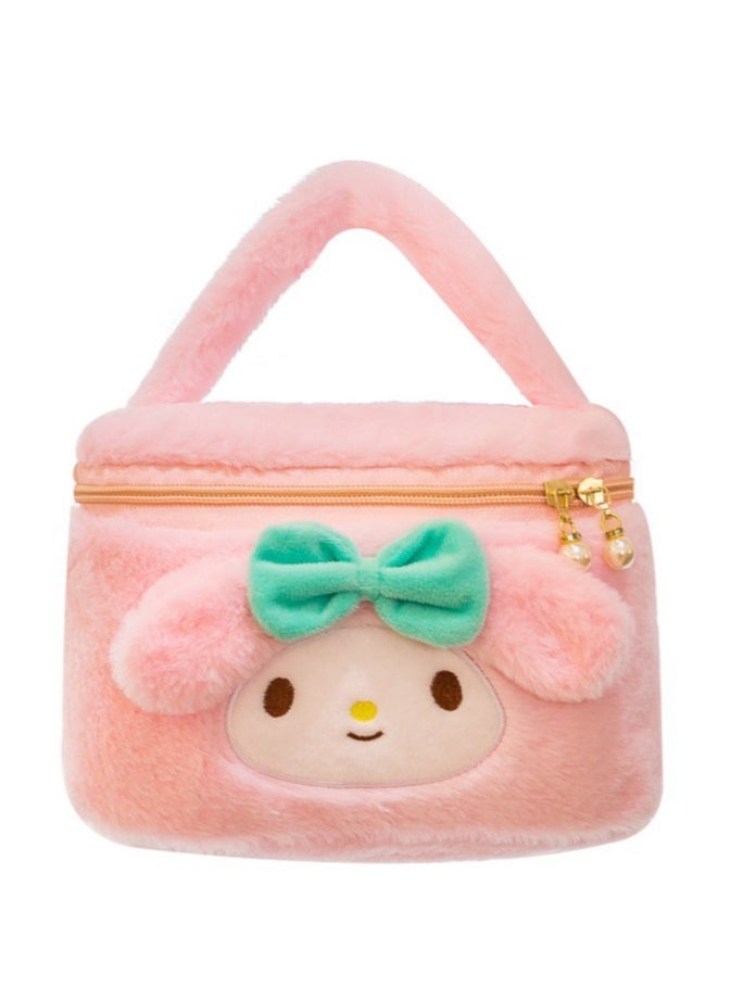 8 - inch Portable Plush Cosmetic Bag with Sanrio Melody Design - pzsku/ZF89B51C68501201E4FA9Z/45/_/1739086082/21a49086-ce88-4957-8724-b68e31201f1e