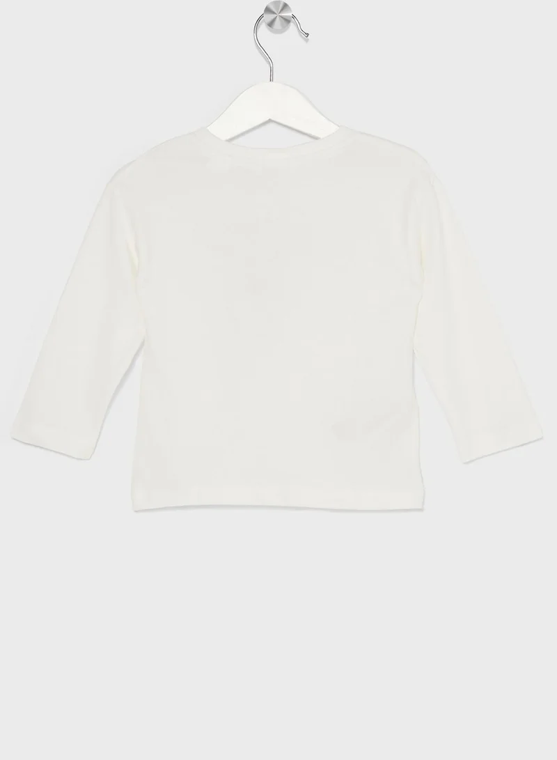 مانجو Infant Embroidered T-Shirt