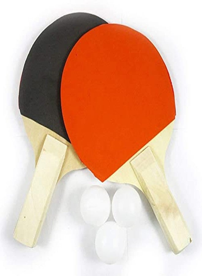 Gmefvr Table Tennis Play Set for Kids & Adults | 2 Bats & 3 Balls | Compact Table Tennis Kit with 25cm Height & 15cm Beam Width | Indoor & Outdoor Fun Game Set - Image 2