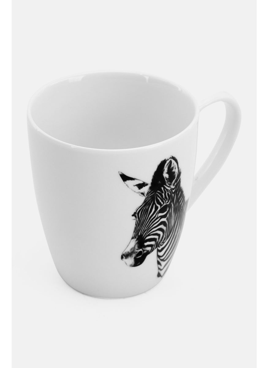 Ritzenhoff & Breker Coffee Mug Zebra Safari 350 Ml, Off White  - Image 3