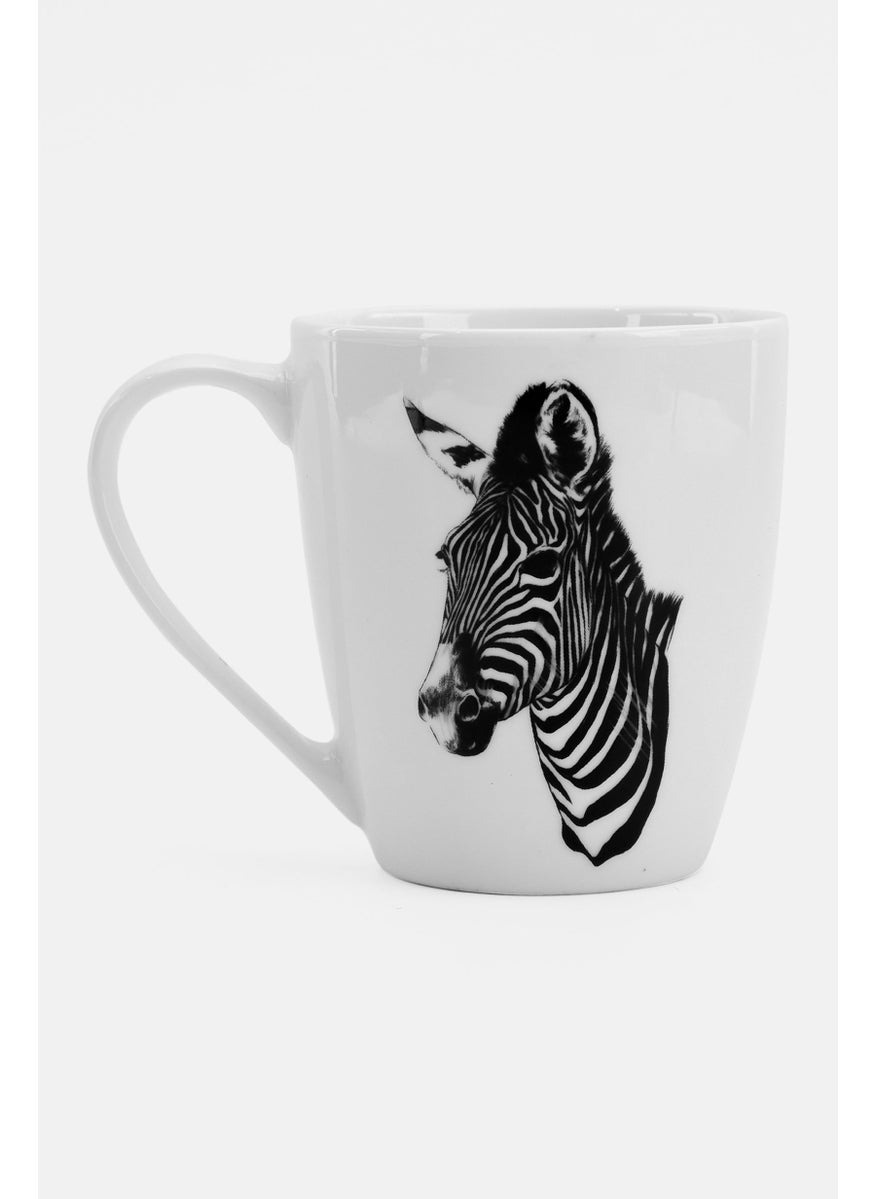 Ritzenhoff & Breker Coffee Mug Zebra Safari 350 Ml, Off White  - Image 2