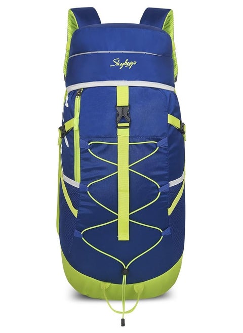 Mount Rucksack Backpack- 45L, Polyester Material-Blue