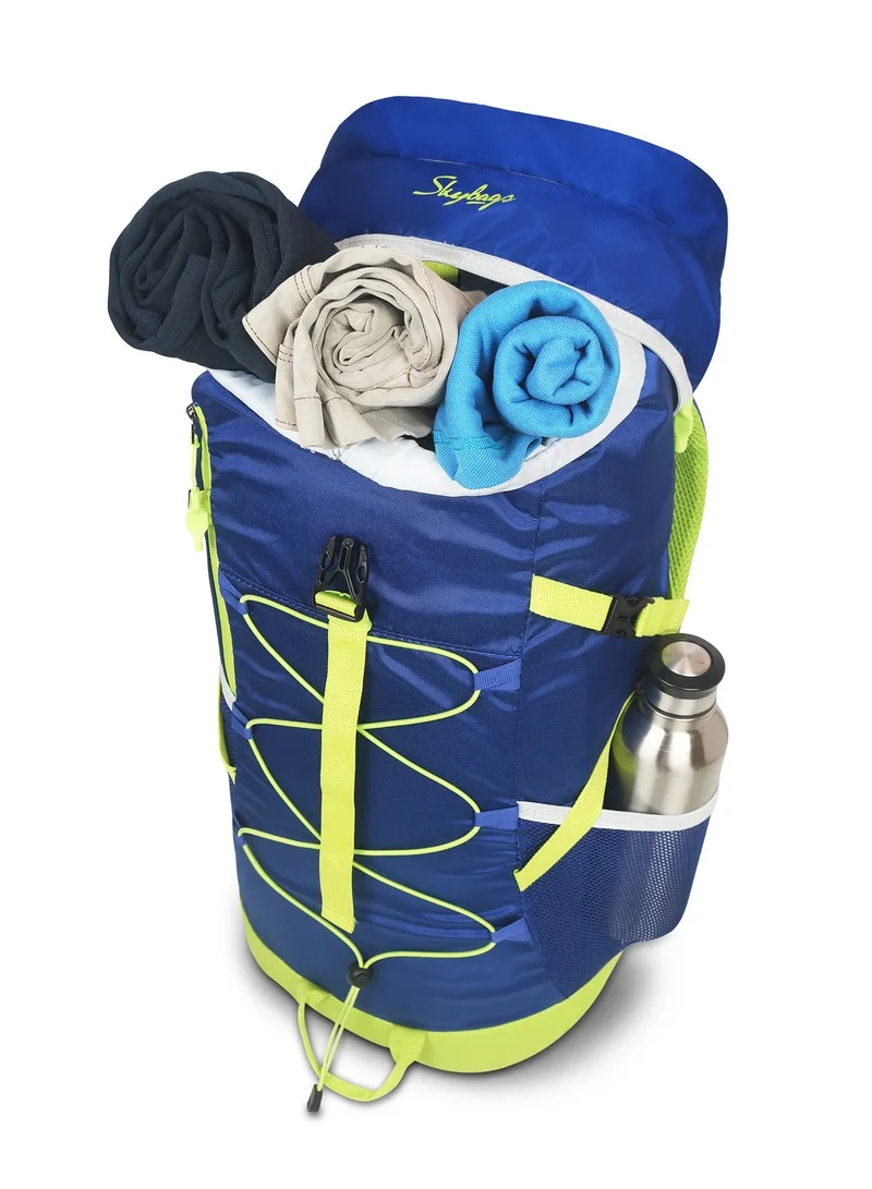 سكاي باجز حقيبة ظهر Mount Rucksack - 45 لتر، مادة بوليستر - أزرق