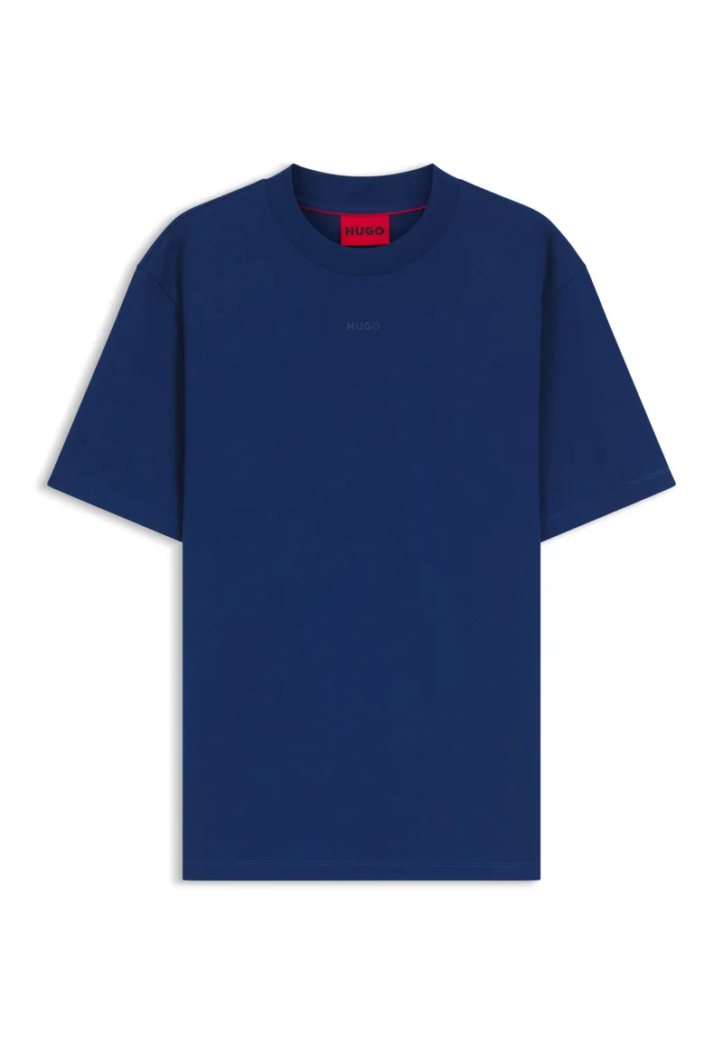 HUGO  Relaxed-fit T-shirt in cotton jersey with logo print for Men | Best Price UAE