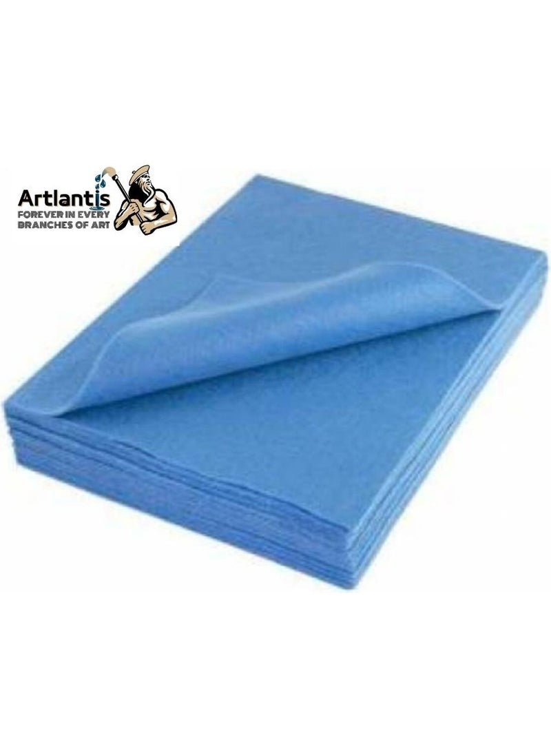Artlantis Light Blue Felt A4 2 mm 20X30 cm 5 Pack 1 Pack School Nursery Event  - Image 4
