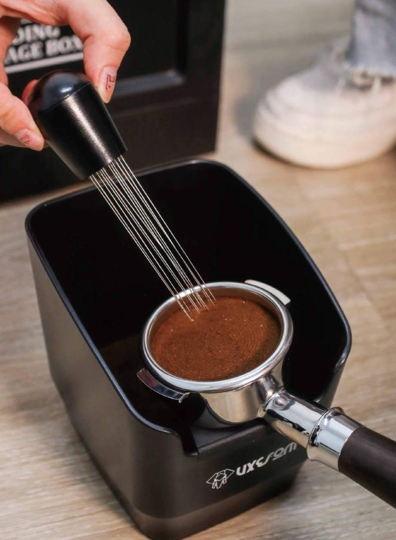 Coffee Needle, Coffee Powder Tamper Distributor Leveler Tool Stainless Steel Coffee Powder Espresso Stirrer Stirring Tool - Image 1