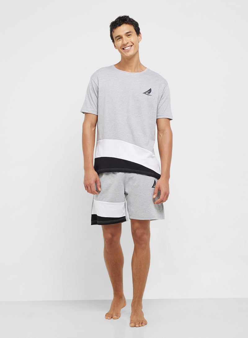 Seventy Five Nightwear T-Shirt & Shorts Set  - Image 1