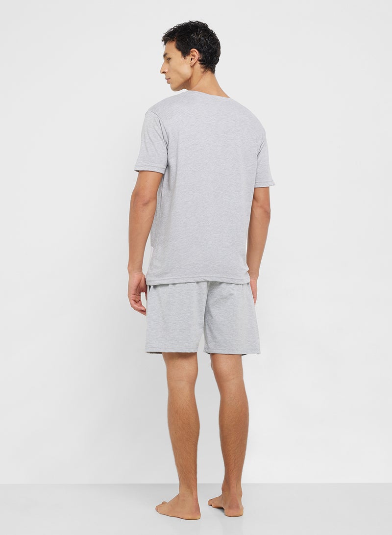 Seventy Five Nightwear T-Shirt & Shorts Set  - Image 2