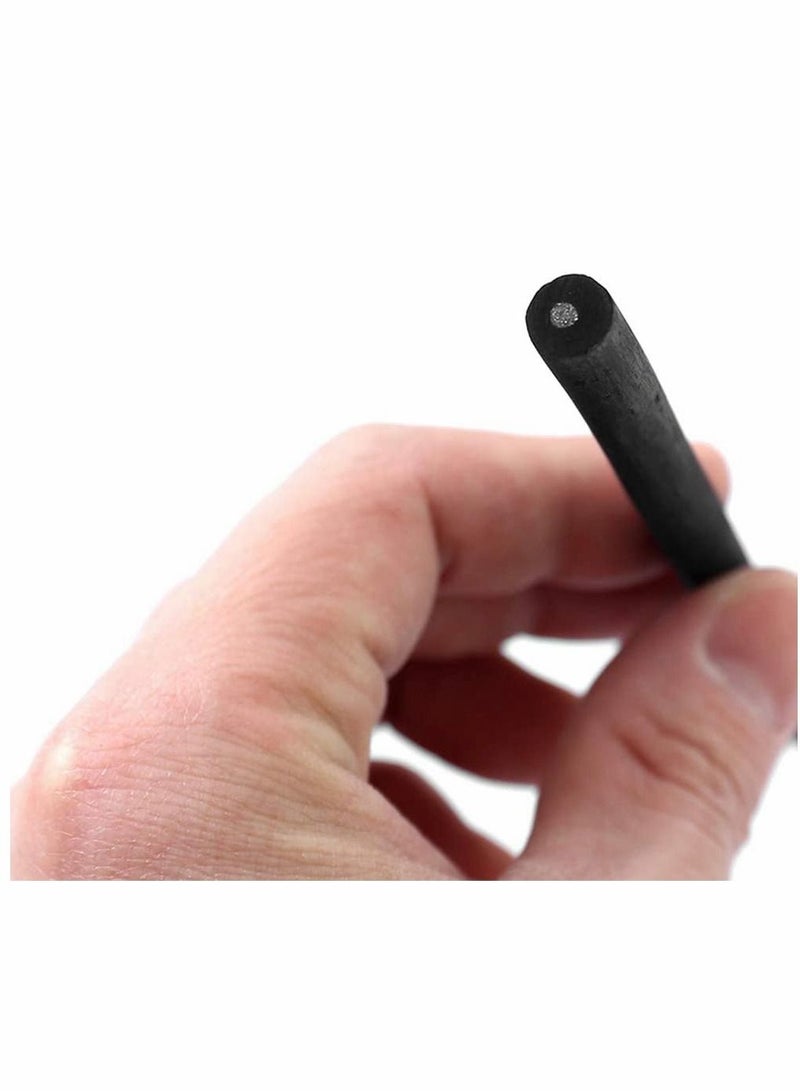 Y&D Artist Willow Charcoal Sticks for Sketching and Drawing Pencils Approx 25 Size 4 5mm Dia Compressed Art Supplies  - Image 3