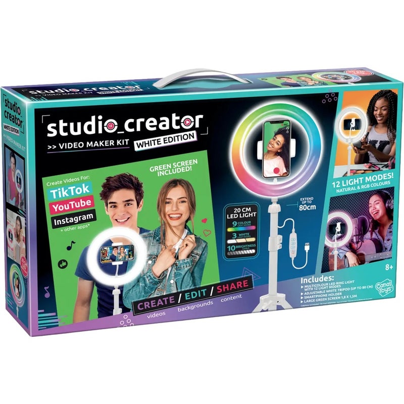 Canal Toys - Studio Creator Video Maker Kit White Edition - INF035 - Image 1