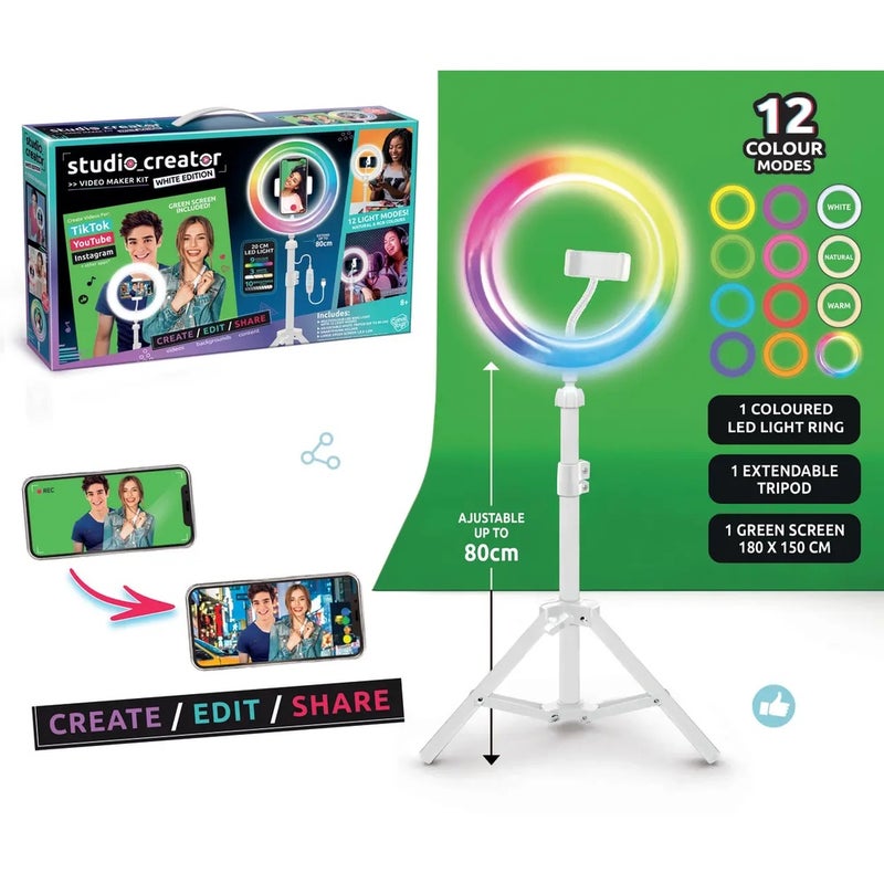 Canal Toys - Studio Creator Video Maker Kit White Edition - INF035 - Image 2