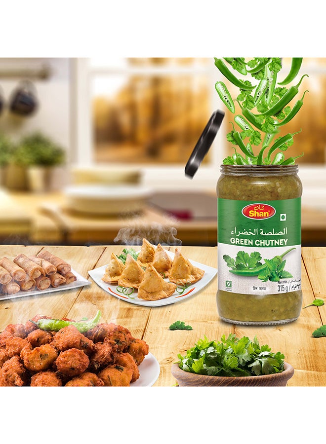 Shan Green Chutney 315gm - Image 2