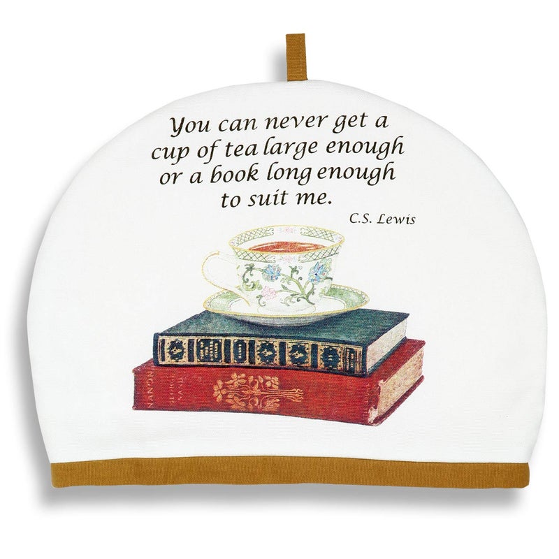 Alice's Cottage Alices Cottage Teacup and Books Cotton Tea Cozy Cosy 