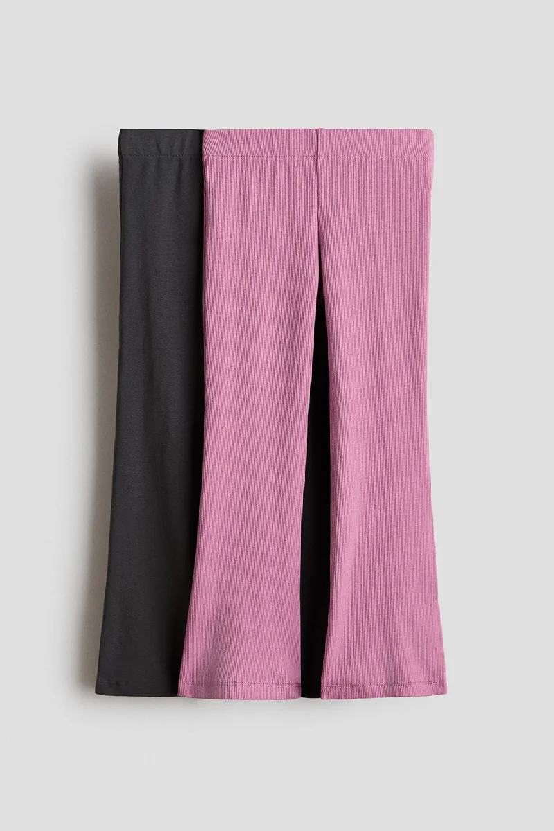 H&M 2-pack flared leggings