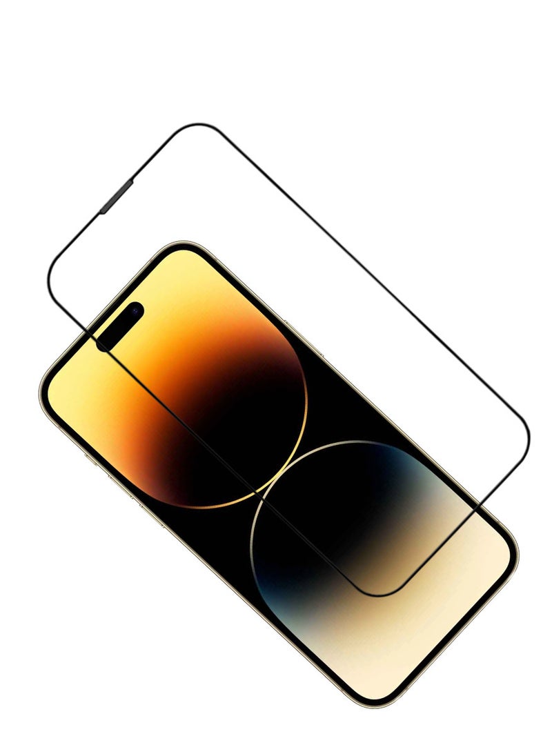 ACLIX Antistatic ESD Dustproof Premium Quality High Definition Tempered Glass Screen Protector Designed For  iPhone 14 Pro Max - Image 1