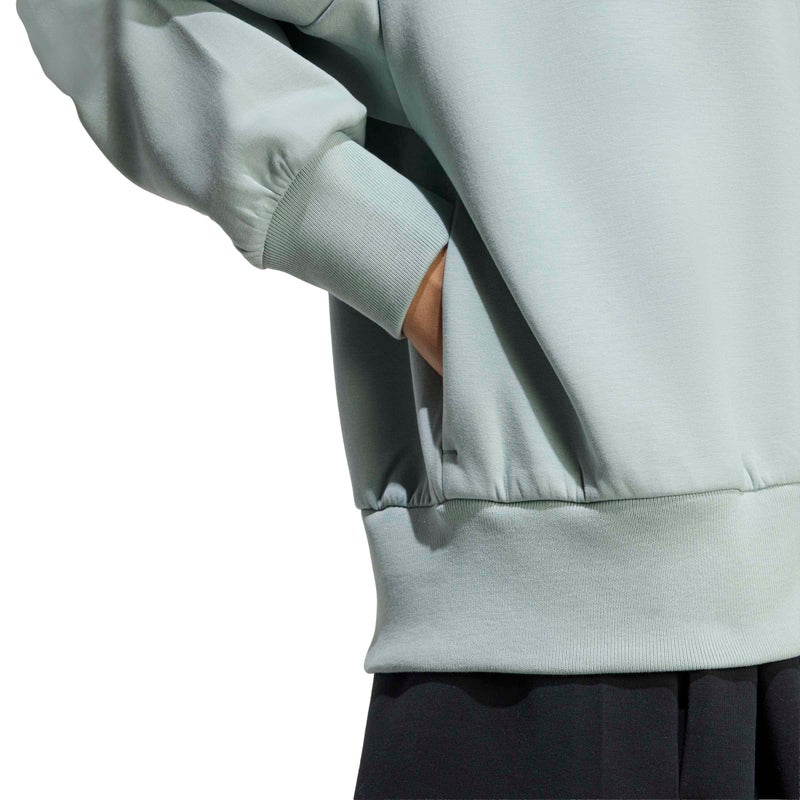 adidas Soft Lux Full-Zip Hoodie - Image 5