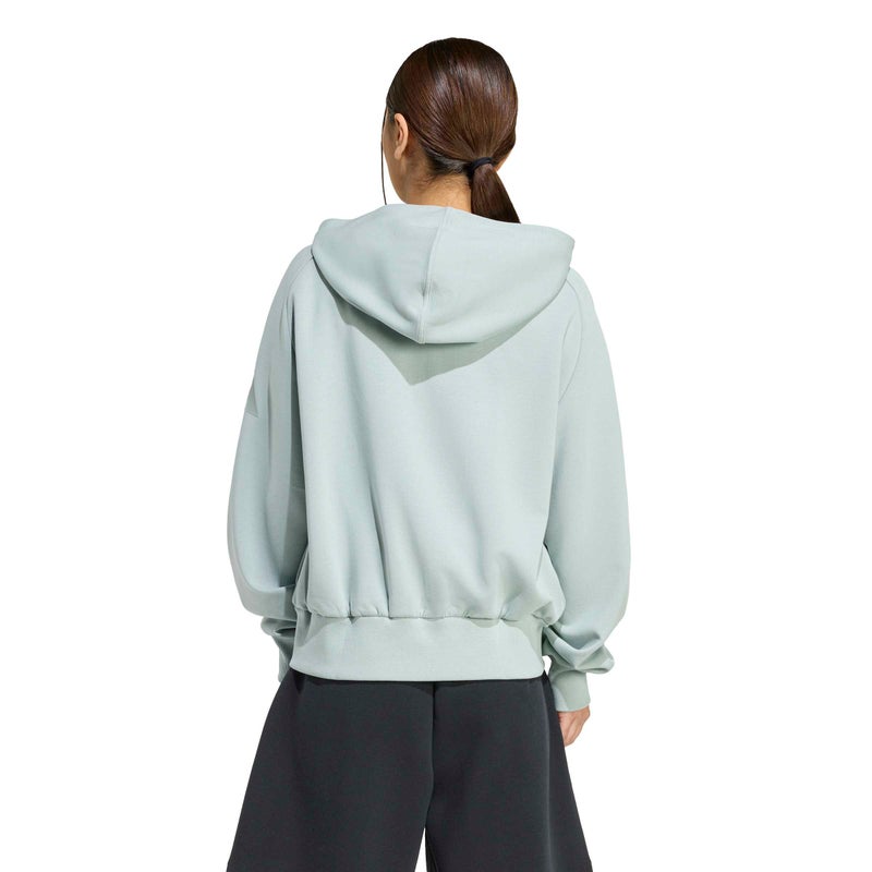 adidas Soft Lux Full-Zip Hoodie - Image 4