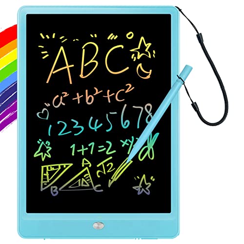 ORSEN LCD Writing Tablet 10 Inch Colorful Doodle Board Drawing Pad for Kids Toddler Toys for 3 4 5 6 7 8 Year Old Girls Boys Gifts Blue - Image 1