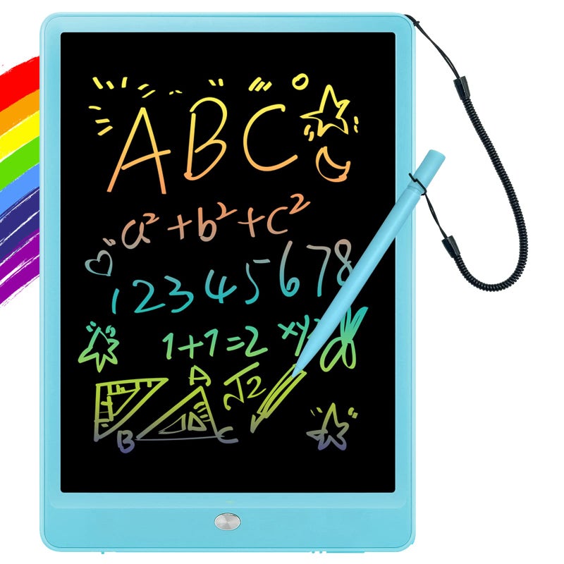 ORSEN LCD Writing Tablet 10 Inch Colorful Doodle Board Drawing Pad for Kids Toddler Toys for 3 4 5 6 7 8 Year Old Girls Boys Gifts Blue - Image 4