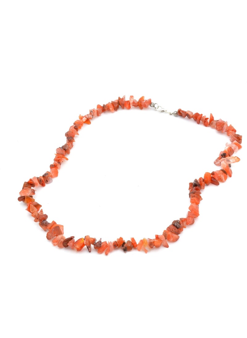 Murty99 - Natural Broken Stone Yemen Agate Stone Necklace 002 - Image 1